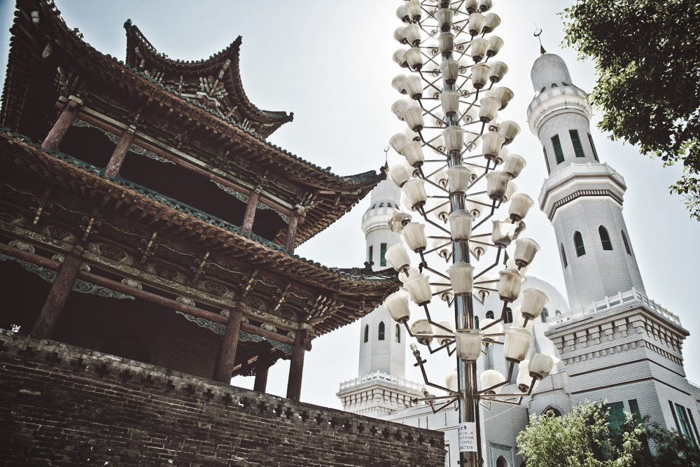 Xinjiang, Chine, mai 2013. YIli (Ghulja).